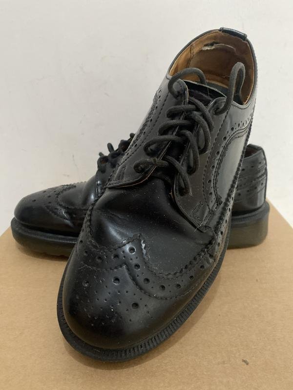 Donna Dr. Martens Oxford Nero Pelle 6