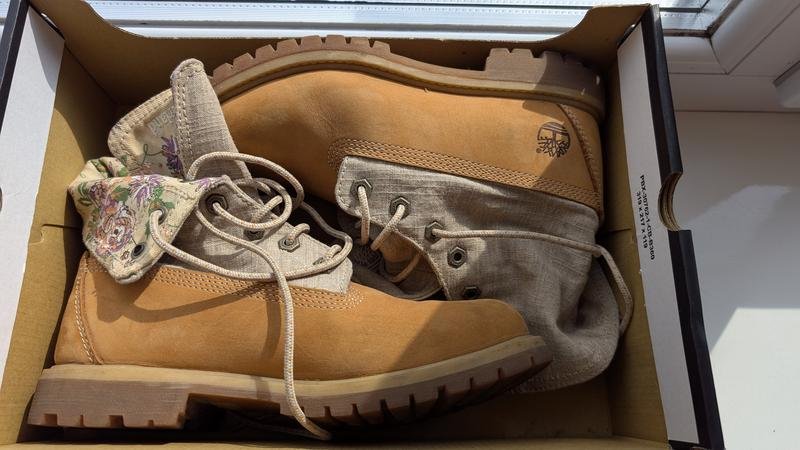 Damen Timberland Stiefel Pfirsich Nubuk 38