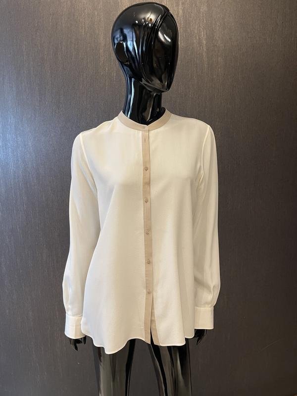Femme Loro Piana Chemise Blanche Soie S