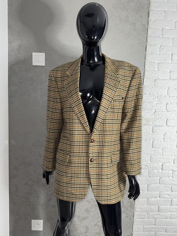 Unisex Cerruti Scarf Brown Wool