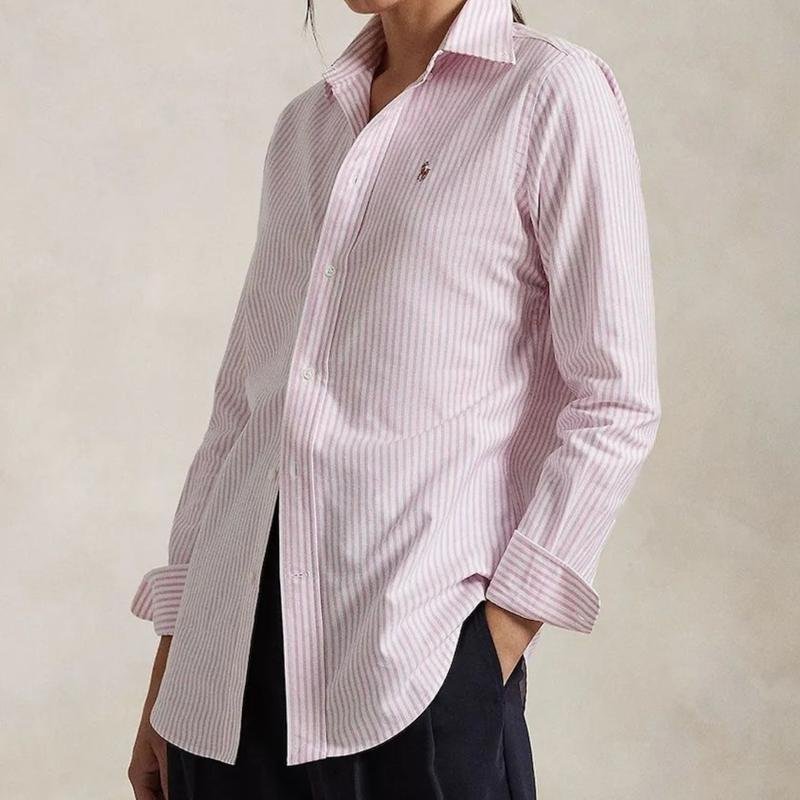 Damen Hemd Rosa One size