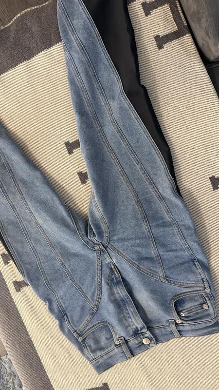 Femme Mugler Jeans Bleu Marine 38