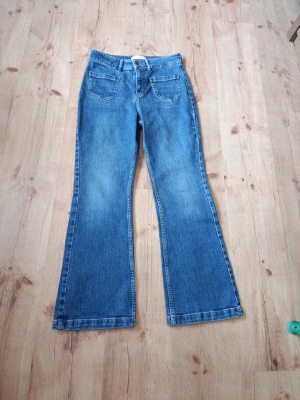 Women Fat Face Jeans Navy M