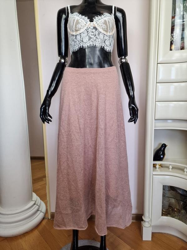 Femme Vince Jupe Beige Alpaga 42