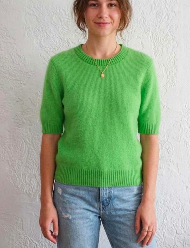 Women Samsoe & Samsoe Sweater Green Wool XS