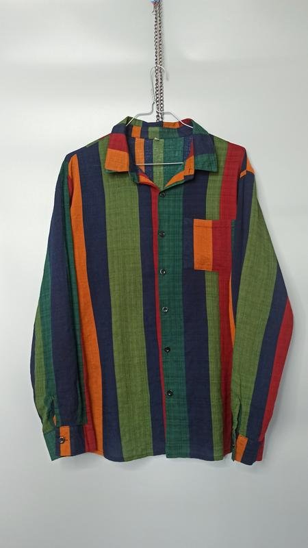 Женская Vintage Рубашка Хаки Хлопок L