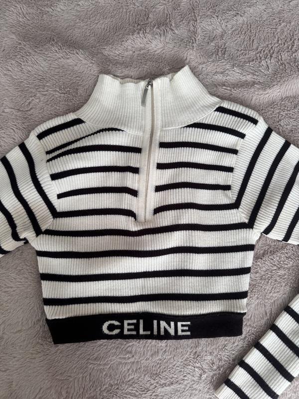 Женская Celine Кофта Белая ХS