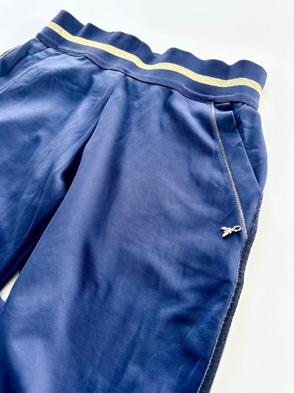 Damen Patrizia Pepe Hose Marineblau Samt S