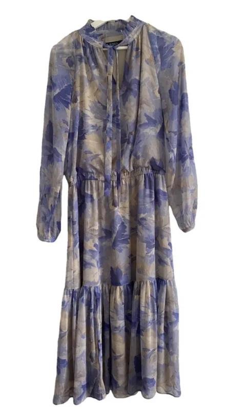 Donna Lauren Ralph Lauren Abito Blu Navy S