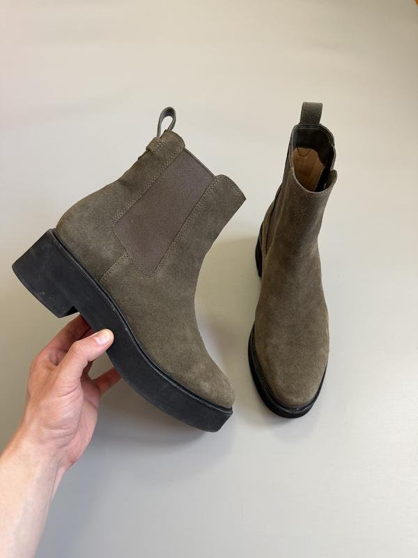 Donna Lauren Ralph Lauren Stivali Khaki Camoscio