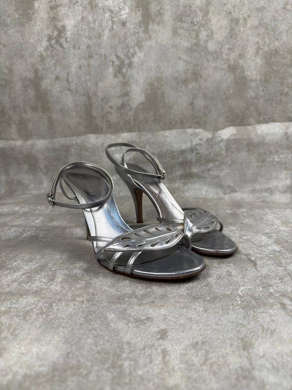 Women Sergio Rossi Heels Silver 37