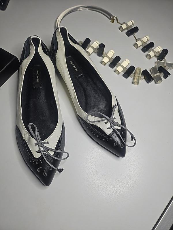 Donna Marc Jacobs Tacchi Nero Pelle 35