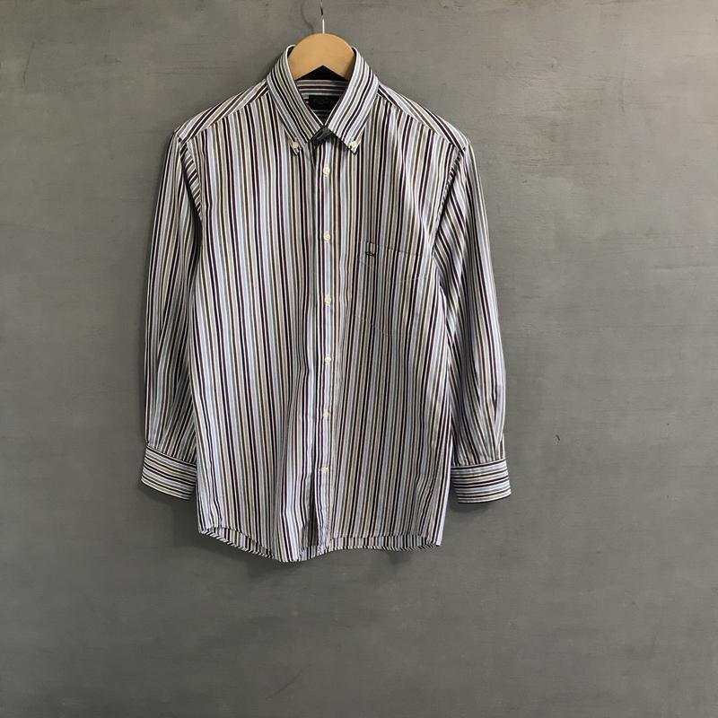 Мужской Paul & Shark Сорочка Разноцветный Хлопок M