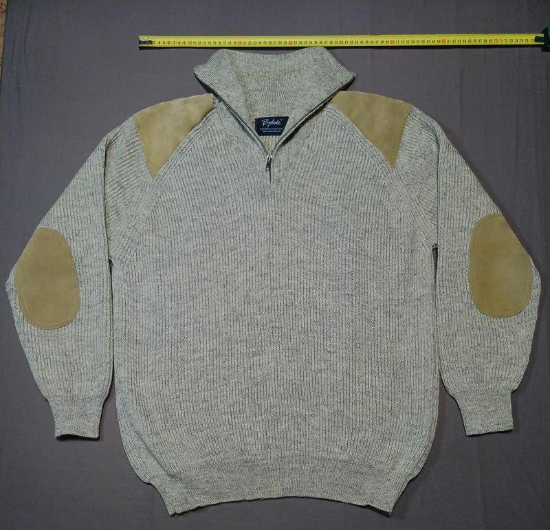 Homme Rydale Pull Gris Laine XL