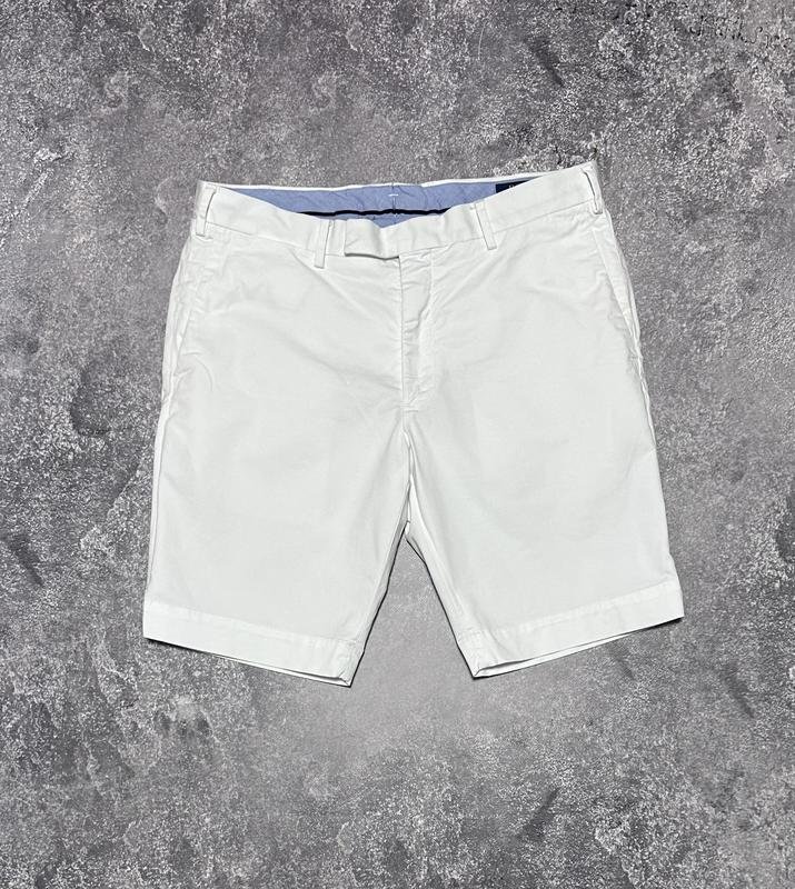 Homme Polo Ralph Lauren Shorts Blanc 33