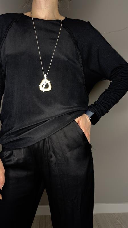 Femme Bimba y lola Chemise Noire Coton XS