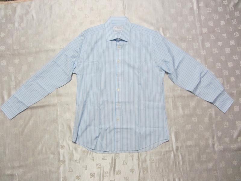 Мужской Charles Tyrwhitt Рубашка Голубая Хлопок