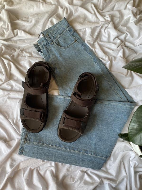 Homme Clarks Sandales Marron 47