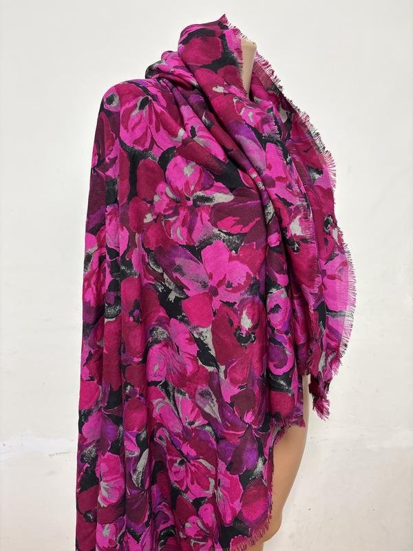 Femme Jaeger Écharpe Lilas Laine