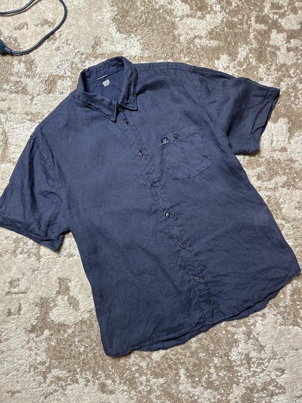 Men C.P. Company Shirt Navy L