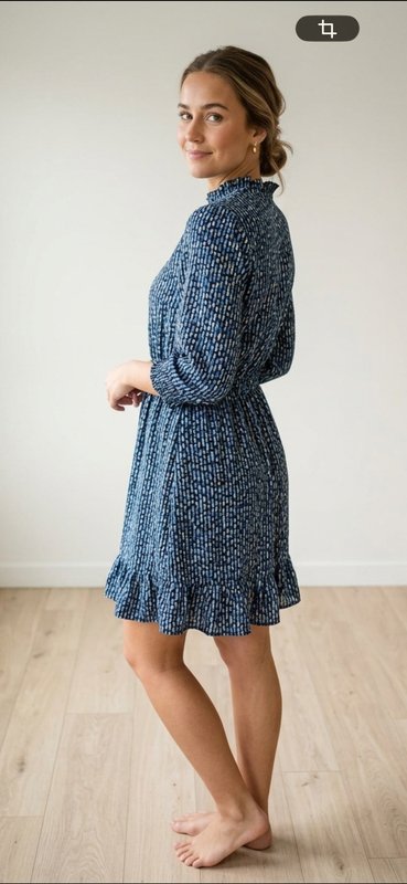 Женское Claudie Pierlot Платье Тёмно-синее S