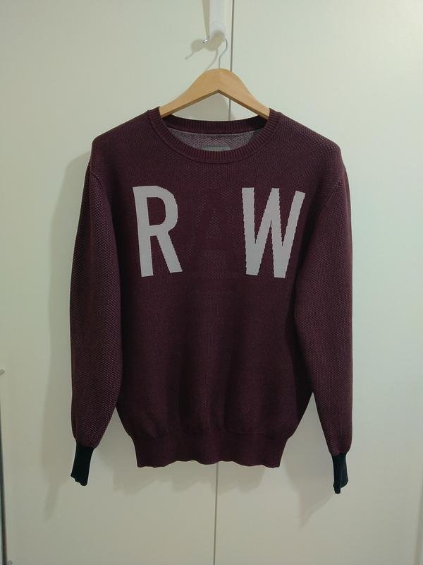 Herren G-Star Raw Pullover Grau Baumwolle M