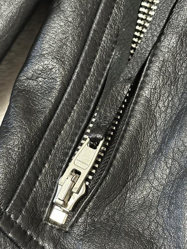 Women Balenciaga Jacket Black Leather XXS