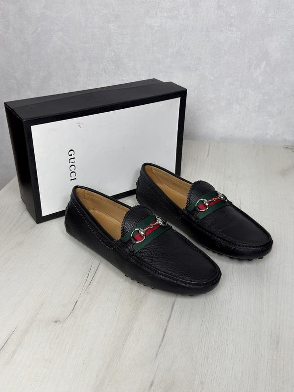 Uomo Gucci Mocassini Nero Pelle 43
