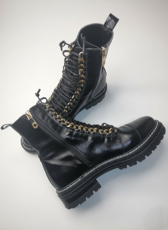 Женские Carvela Сапоги Чёрные Кожа 38