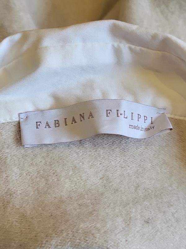 Femme Fabiana Filippi Pull Blanc Laine XS