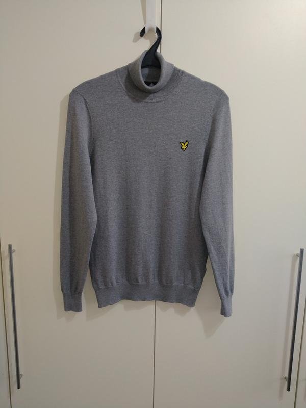 Uomo Lyle & Scott Golf Grigio Cotone S