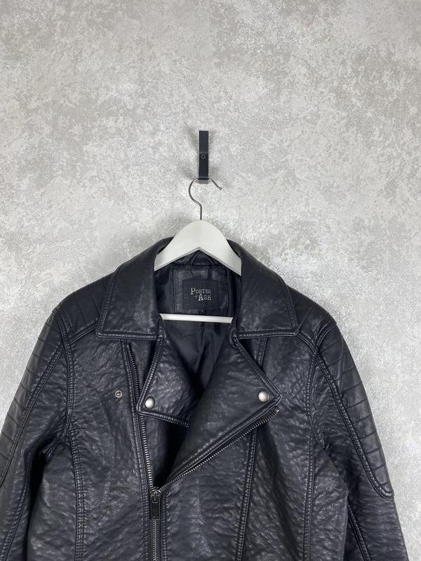 Herren Porter + Ash Jacke Schwarz Polyester S