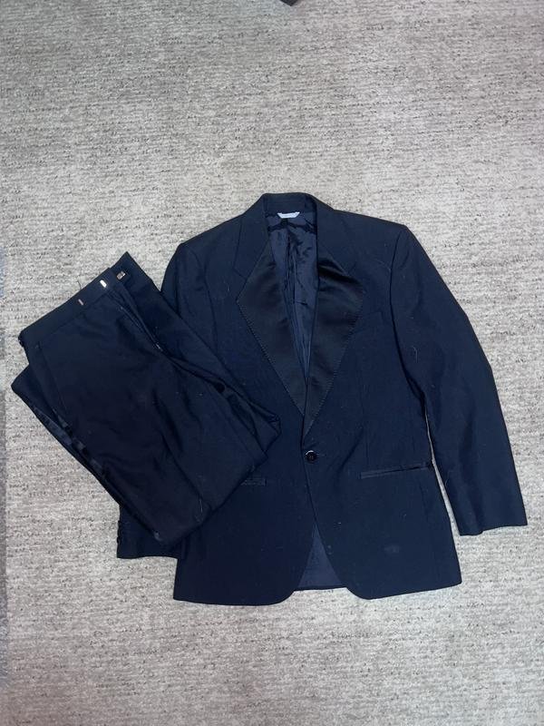 Мужской Christian Dior Костюм Чёрный L