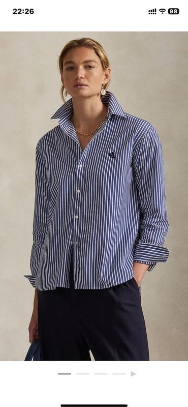 Damen Lauren Ralph Lauren Hemd Weiß Baumwolle M