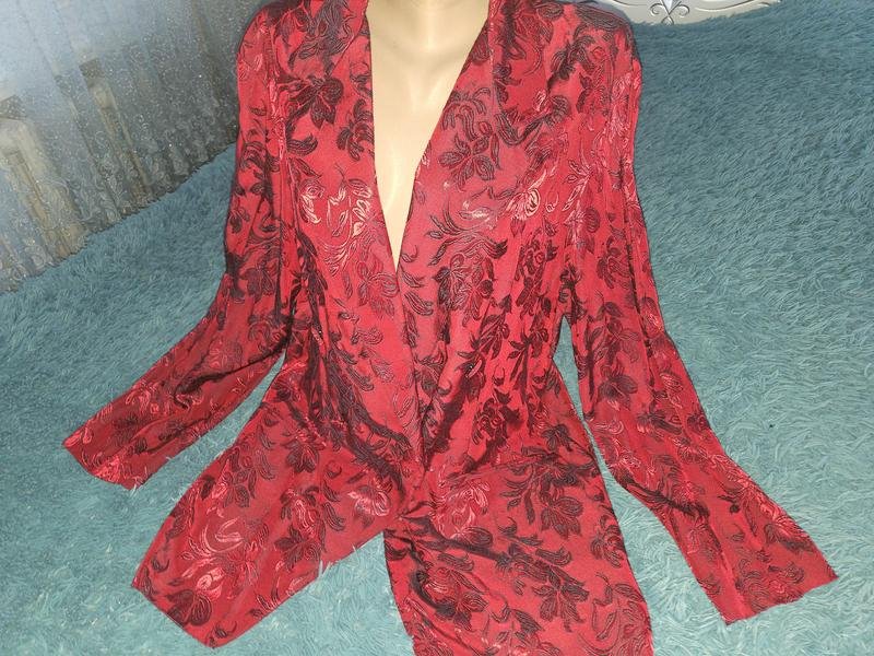 Women Paul et Duffier Blazer Burgundy M