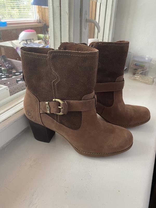 Donna Timberland Stivali Marrone Nubuck 42