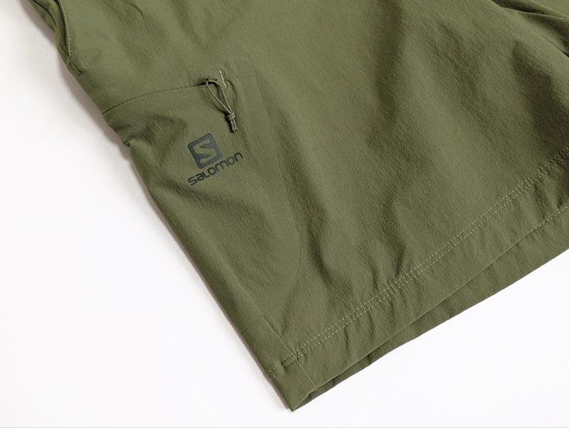 Women Salomon Shorts Khaki AdvancedSkin M