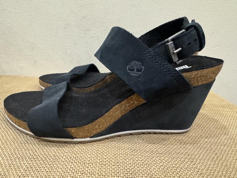 Donna Timberland Tacchi Blu Navy Camoscio 39