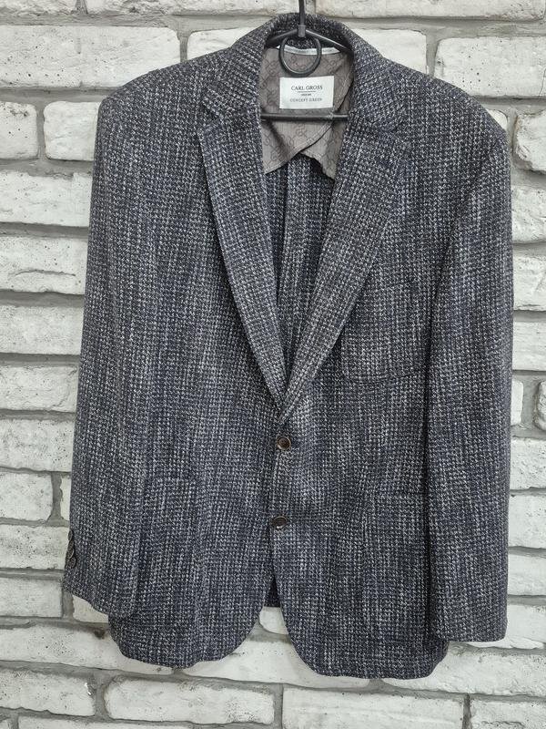 Мужской Carl Gross Пиджак Серый 52