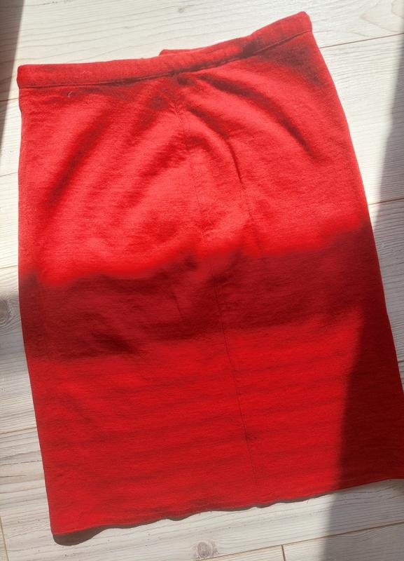 Women Sonia Rykiel Skirt Red Wool S