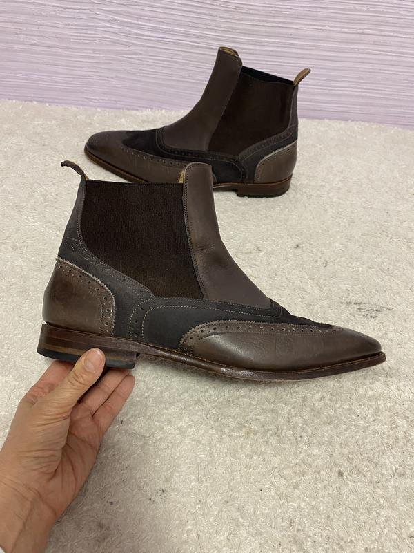 Женские Floris Van Bommel Сапоги Коричневые Кожа