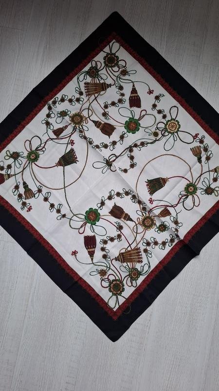 Женский Celine Платок Белый Вискоза