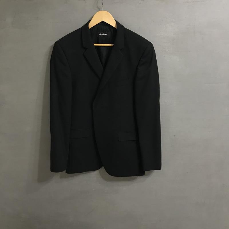 Men Strellson Suit Grey Wool L