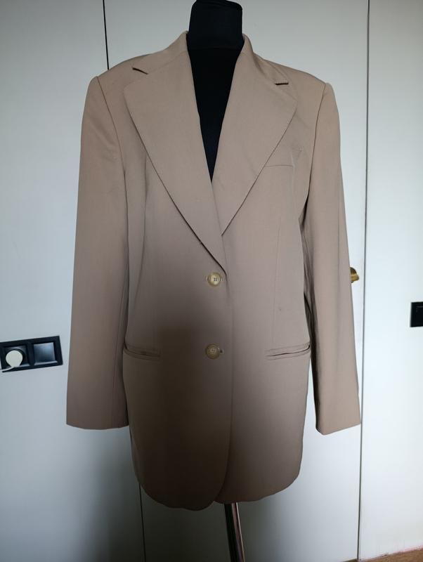 Donna Gucci Blazer Beige Lana S