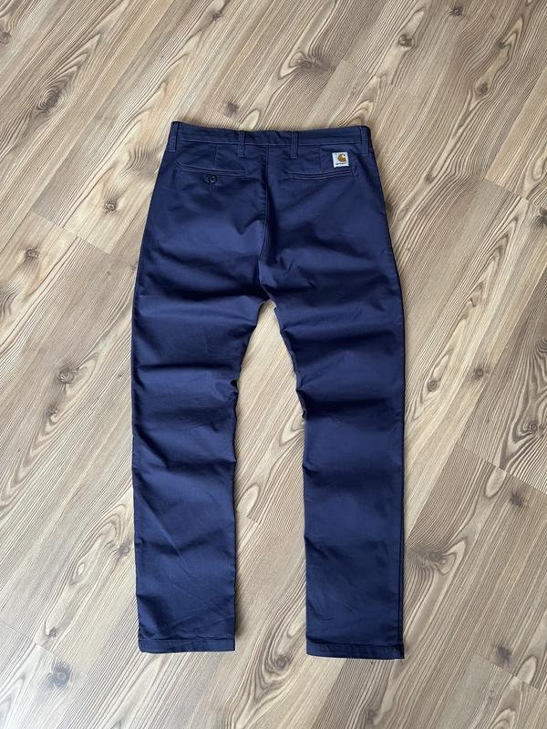 Herren Carhartt Hosen Marineblau W32L32
