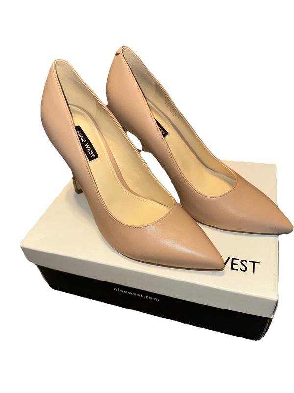 Donna Nine West Tacchi Beige Pelle 36