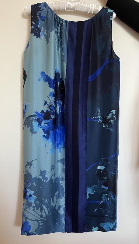 Женская Alberta Ferretti Платье Голубое Полиэстер