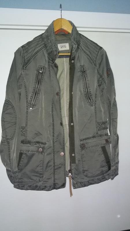 Women Camel Active Jacket Khaki Cotton 46-48