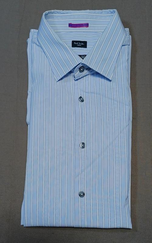 Мужской Paul Smith Рубашка Белая Хлопок L