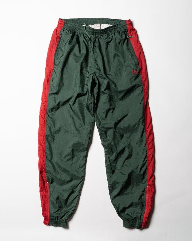 Мужской Puma Брюки Зелёный Нейлон XL